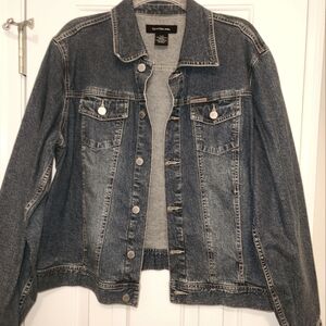 Calvin klein demin jacket size xl